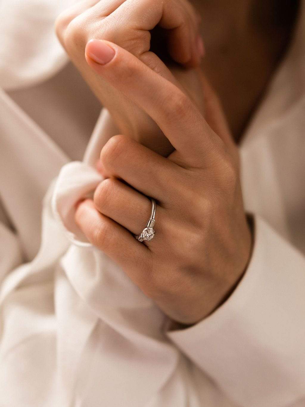 0.77ct old European cut diamond