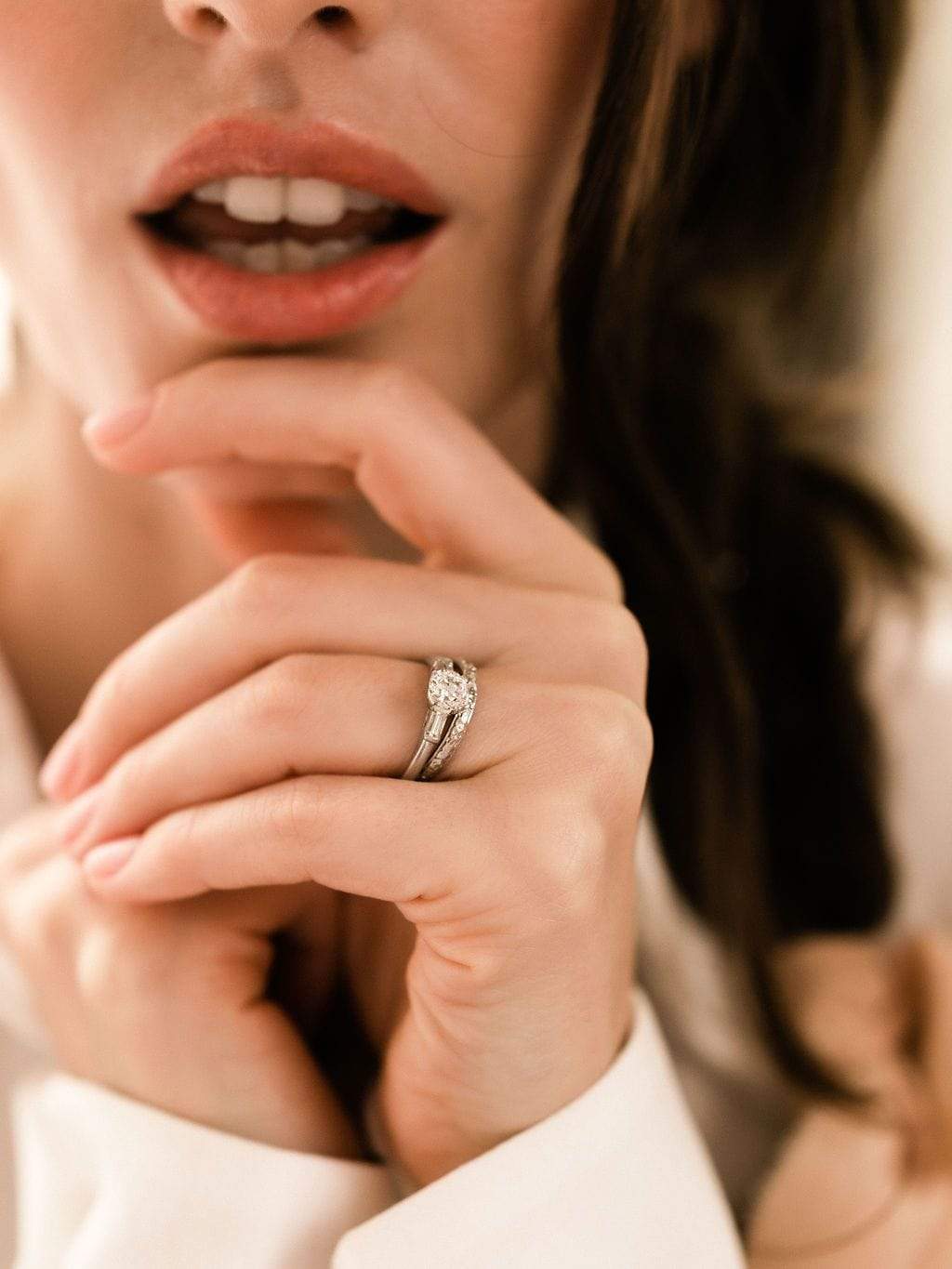 0.77ct old European cut diamond