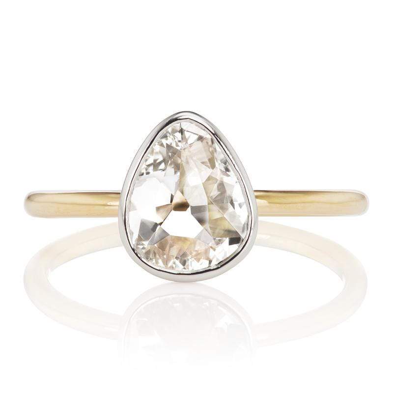 0.79ct Pear cut diamond Ring