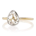 0.79ct Pear cut diamond Ring