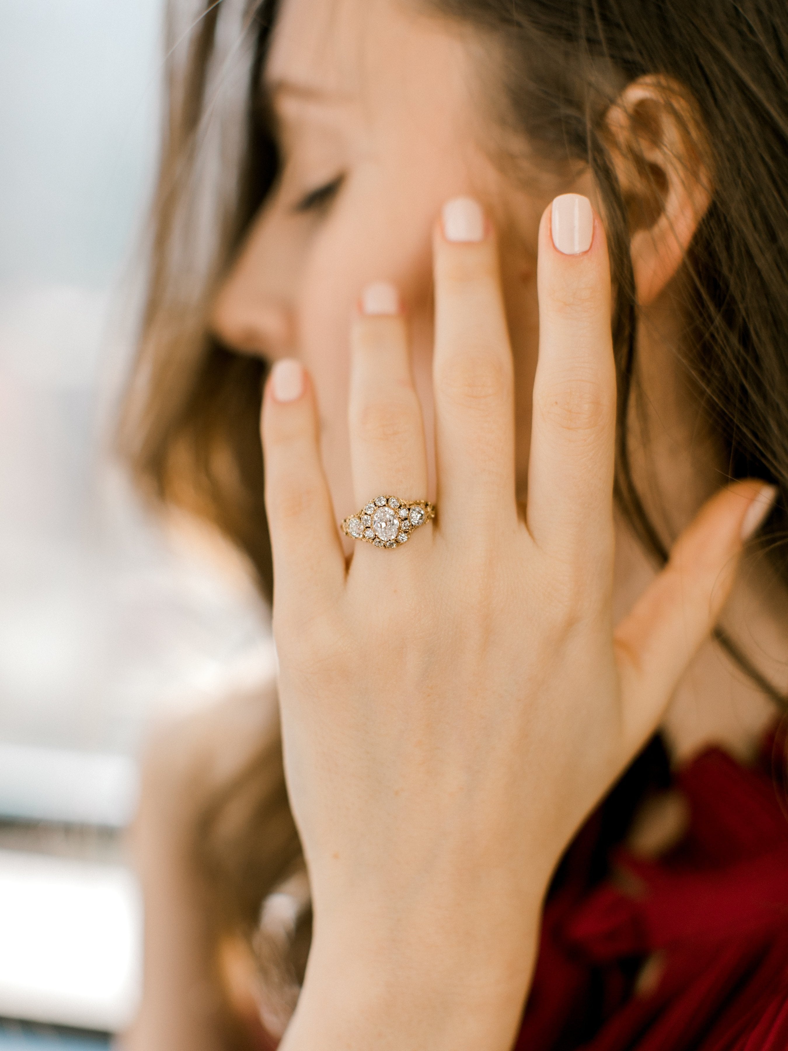 0.80 Carat Oval Diamond