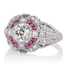 0.80ct old European cut diamond Ring