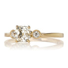 0.81ct old mine cut diamond Ring