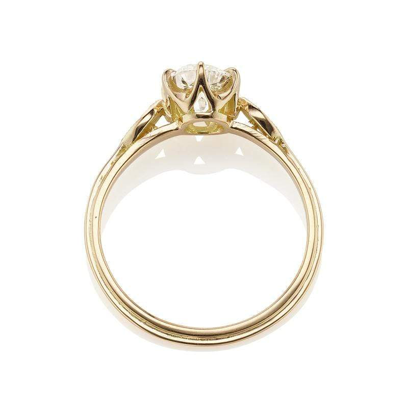 0.82ct old European cut Ring