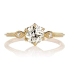 0.82ct old European cut Ring