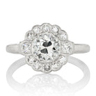 0.85ct old European cut diamond