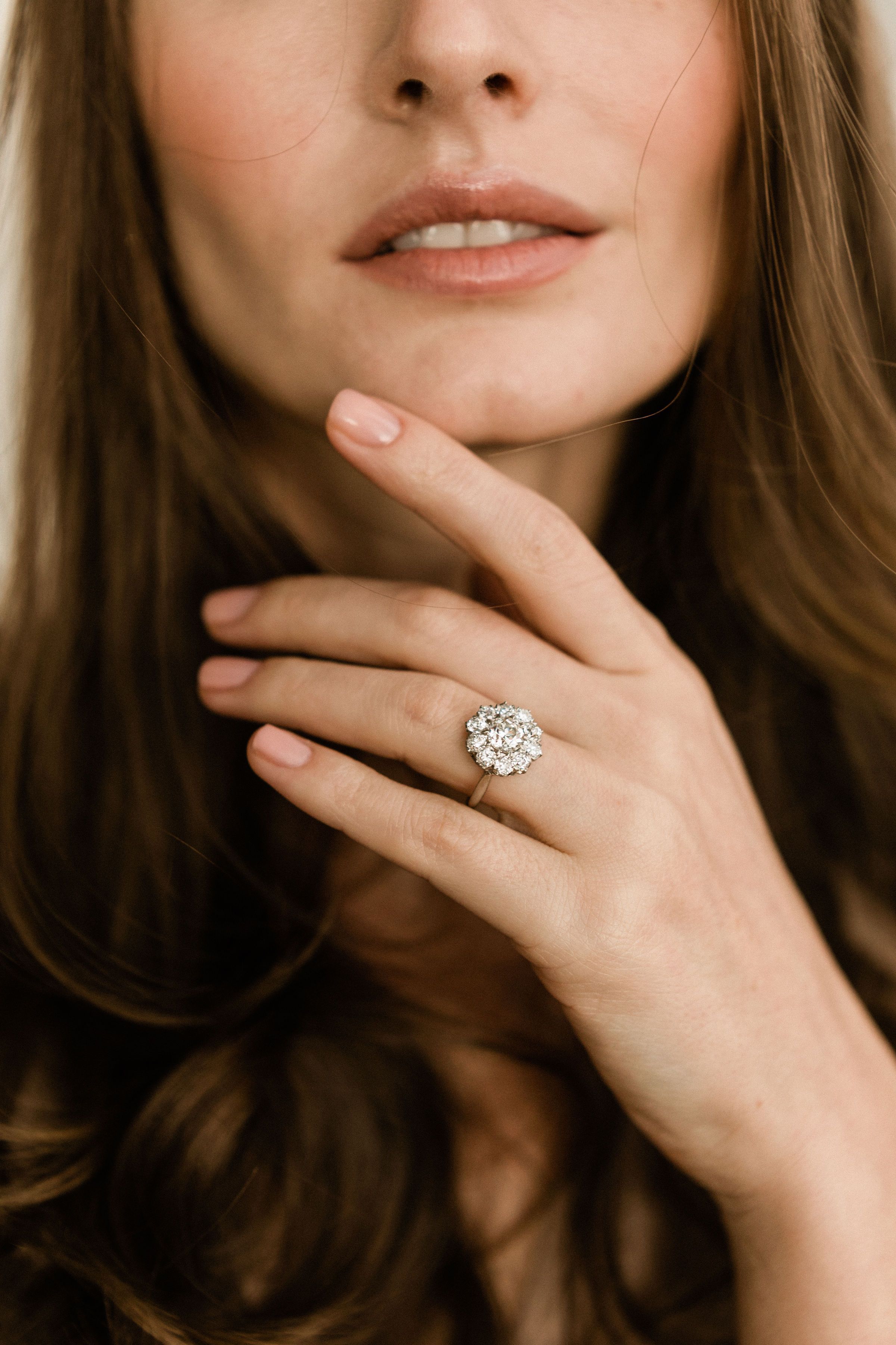 0.85ct old European cut diamond