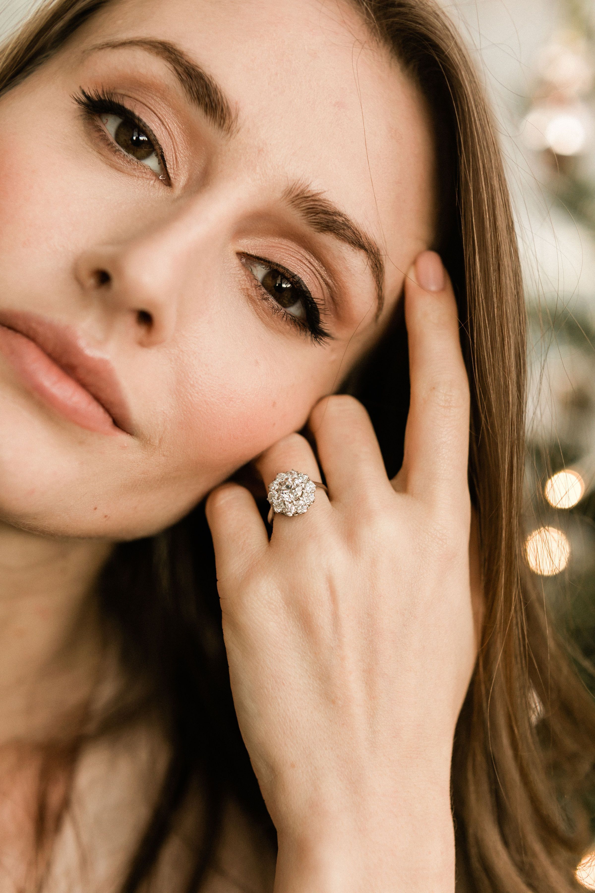 0.85ct old European cut diamond