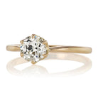 0.87ct old European cut diamond Ring