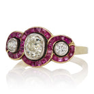 0.90ct old mine cut diamond