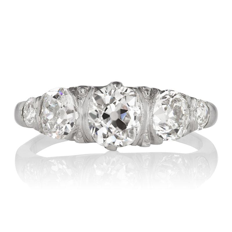 Vintage Diamond Ring - Art Deco Era