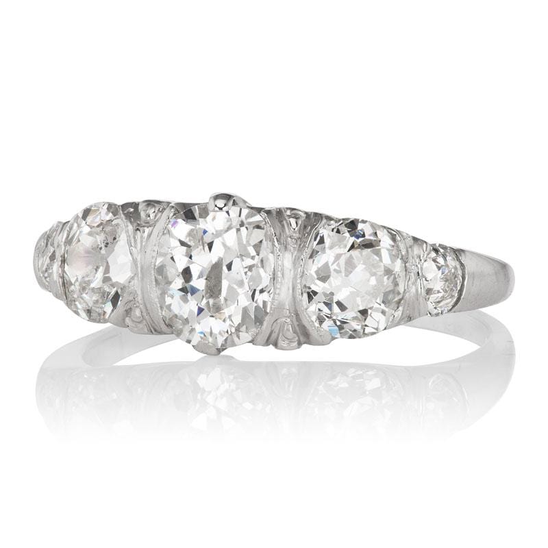 Vintage Diamond Ring - Art Deco Era