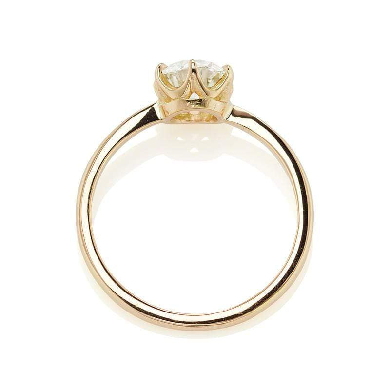 0.91ct old European cut diamond Ring