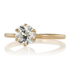 0.91ct old European cut diamond Ring