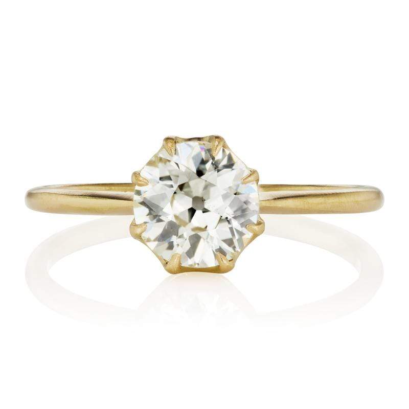 0.93ct old European cut diamond