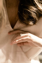 0.93ct old mine cut diamond Engagement Ring With French Cut Side Stones