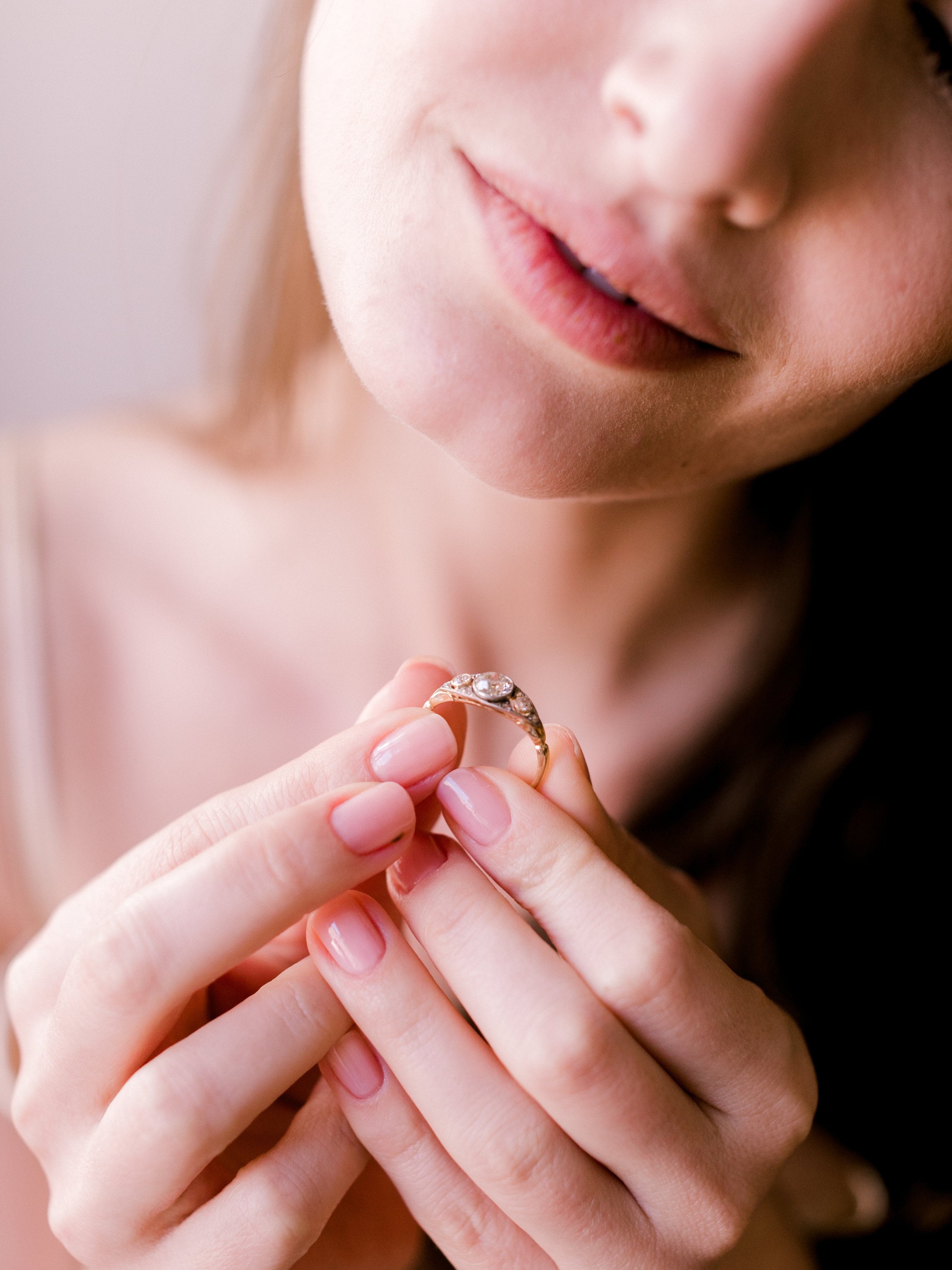 0.94ct old European cut diamond