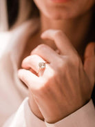 0.95ct pear rose cut diamond