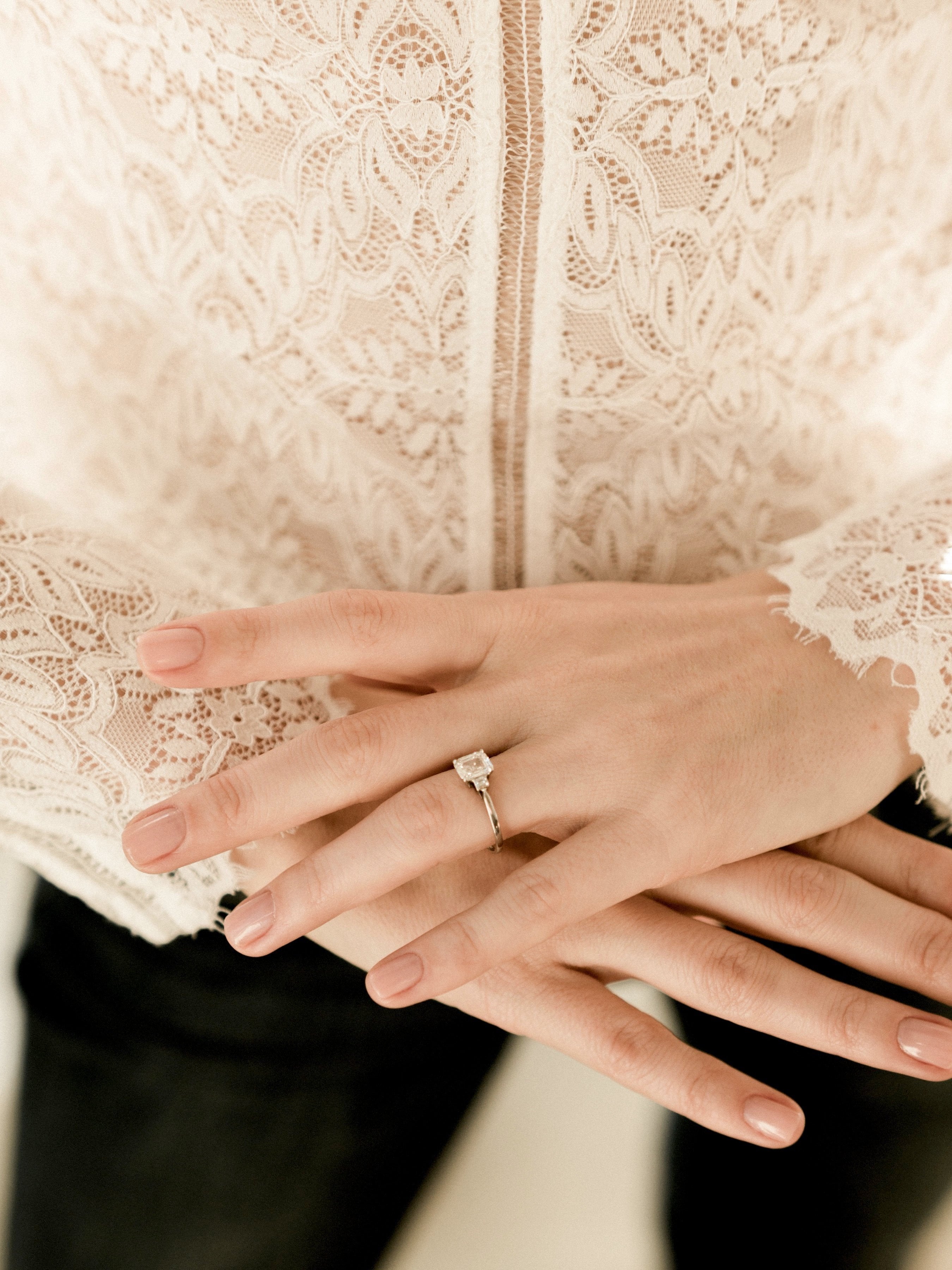 0.96ct Emerald Cut diamond