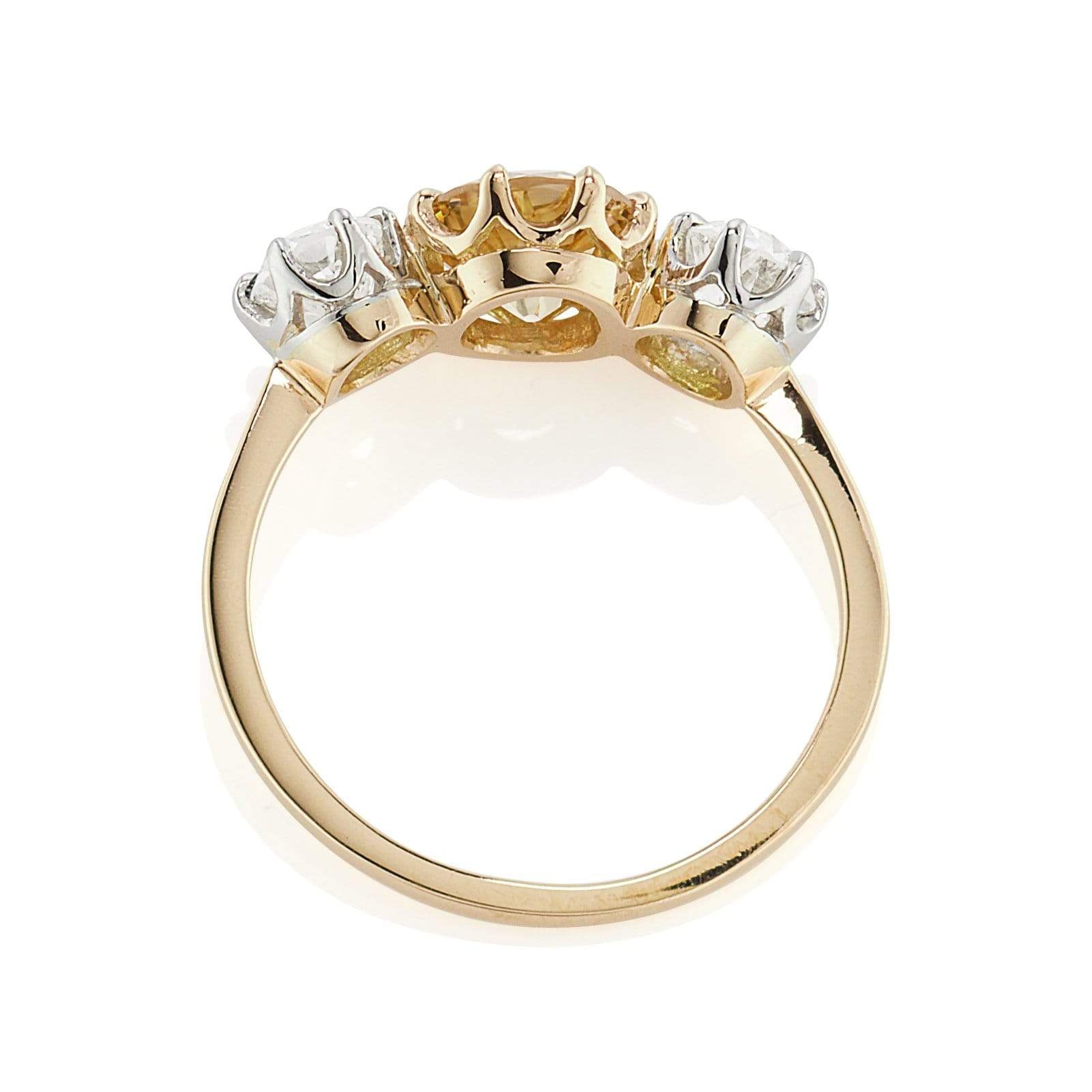 0.96ct old european cut diamond Ring