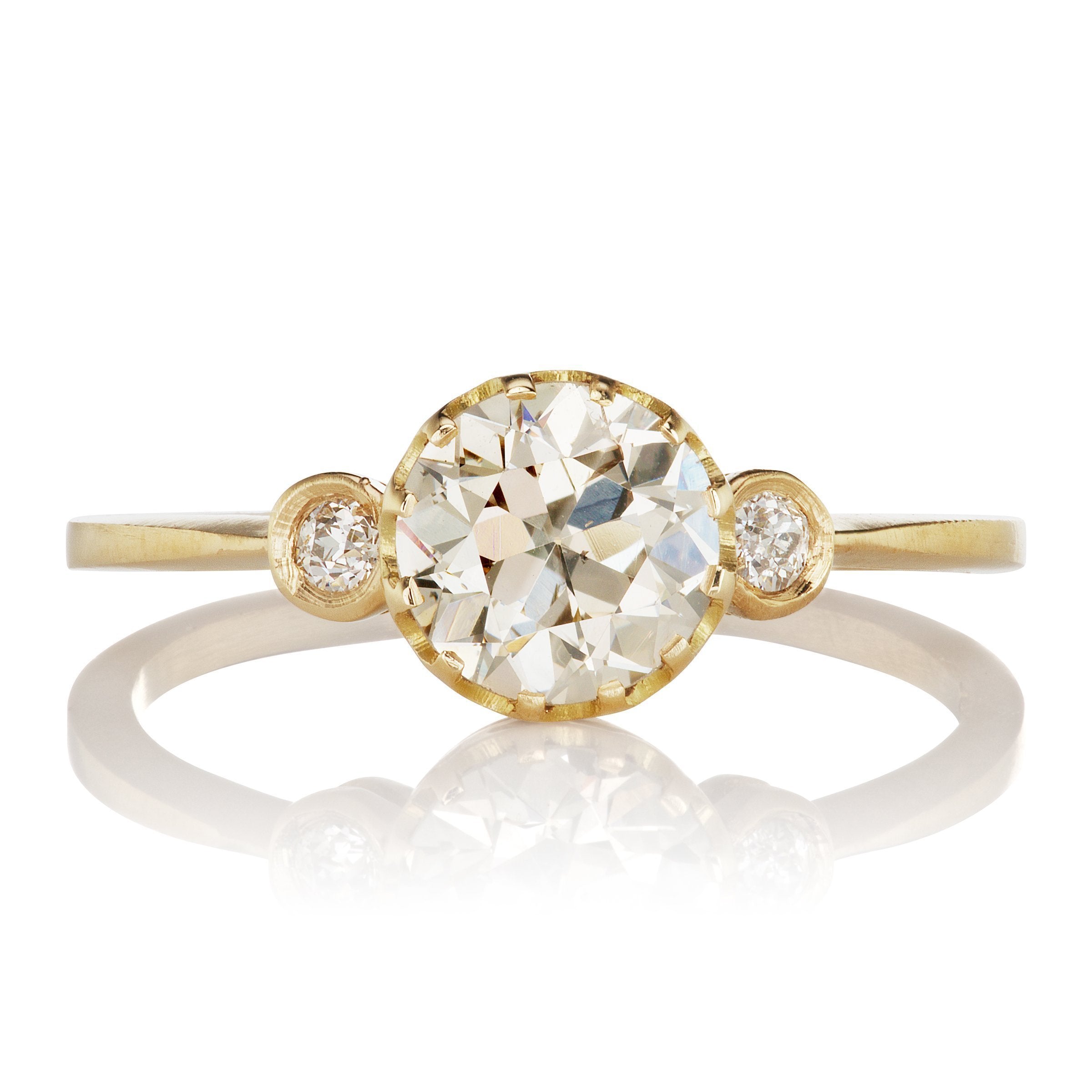 0.98ct old European cut diamond