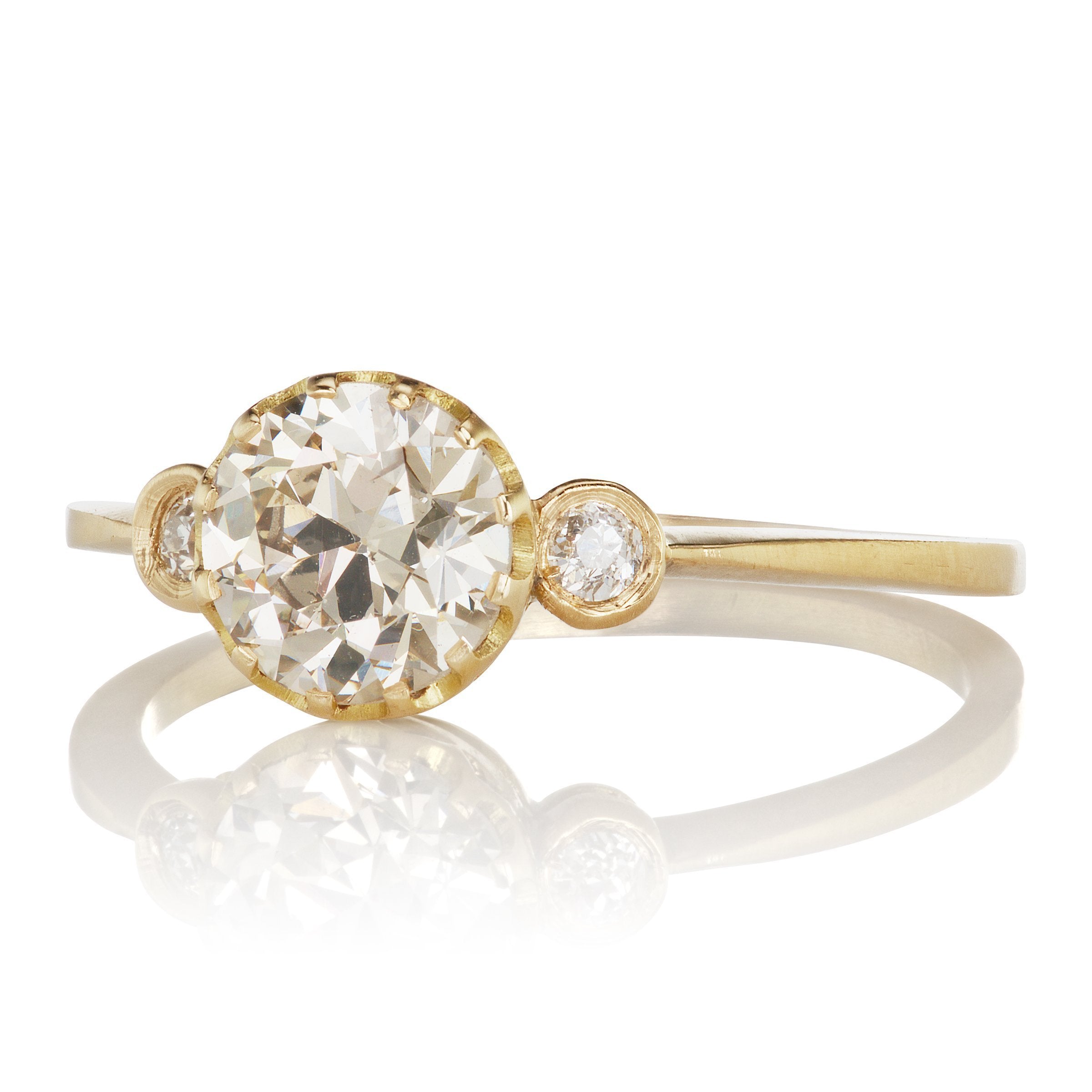 0.98ct old European cut diamond