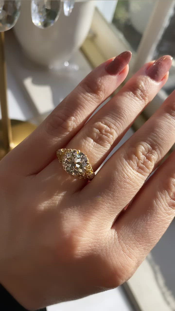  videos and images of vintage -Old European cut diamond 