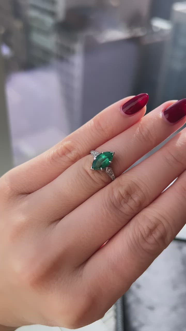 Marquise/Oval cut diamond 