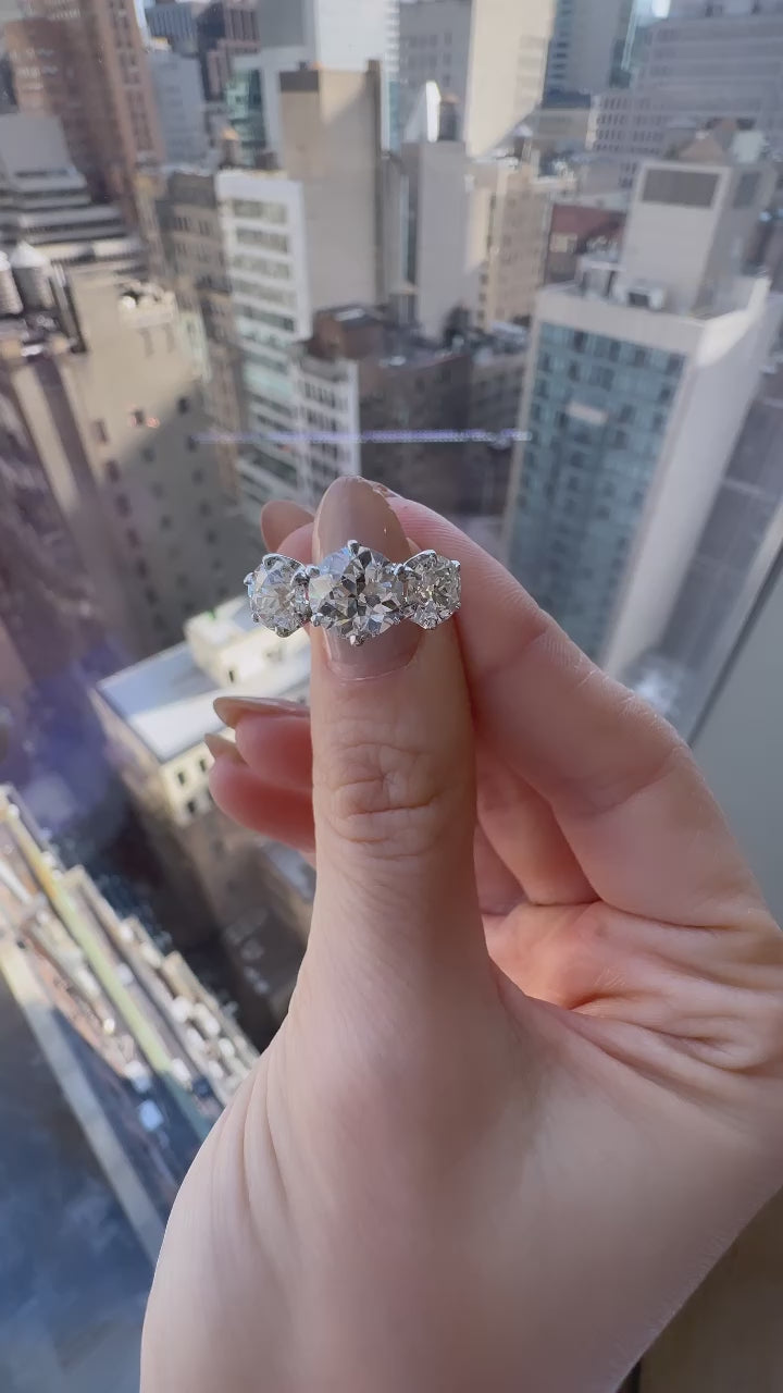 Old European cut diamond 