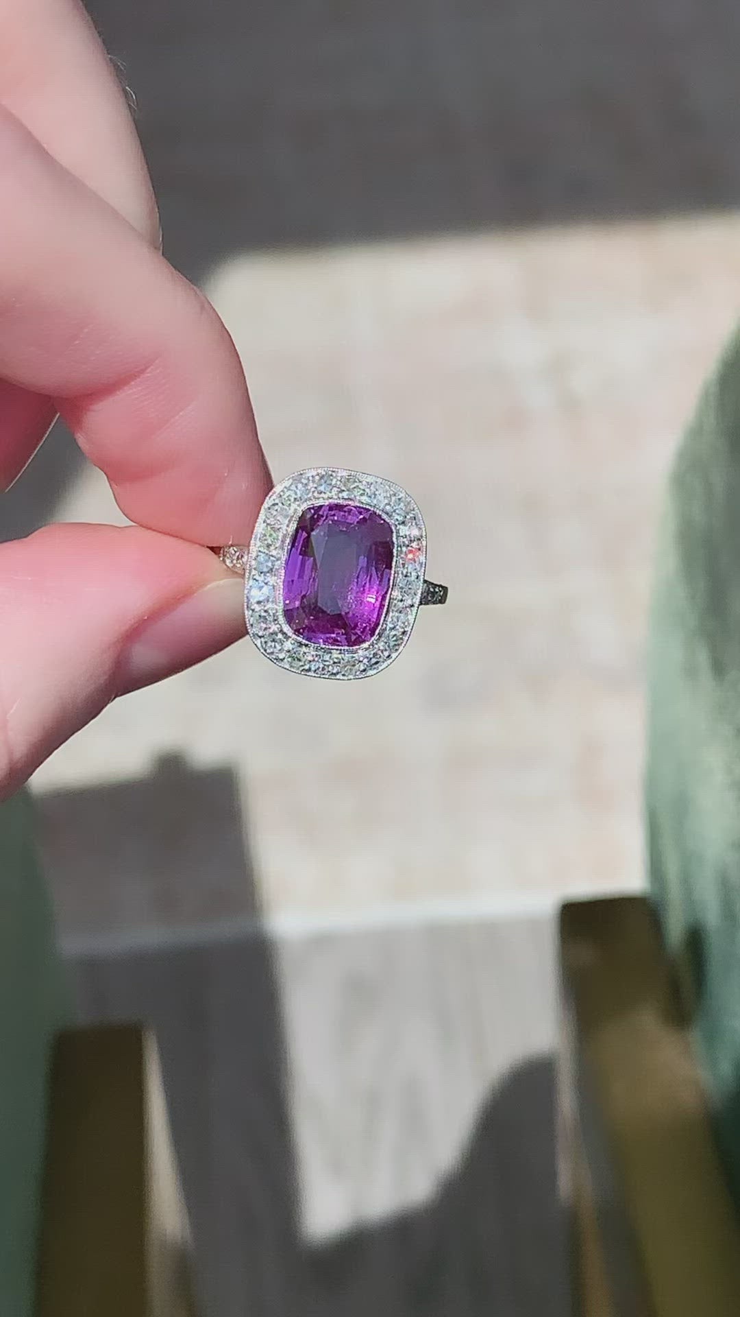 uncategorized in platinum setting