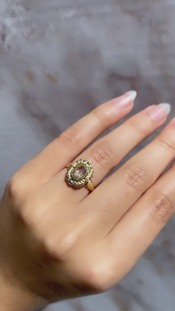 Marquise/Oval cut diamond 