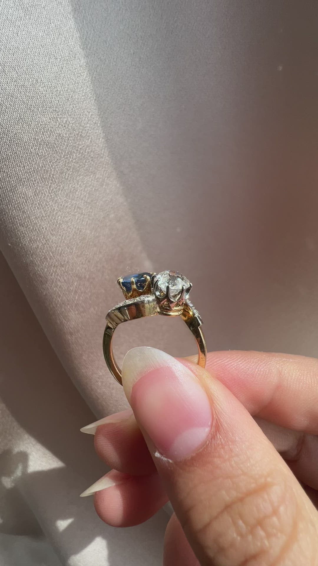 Old European cut diamond 