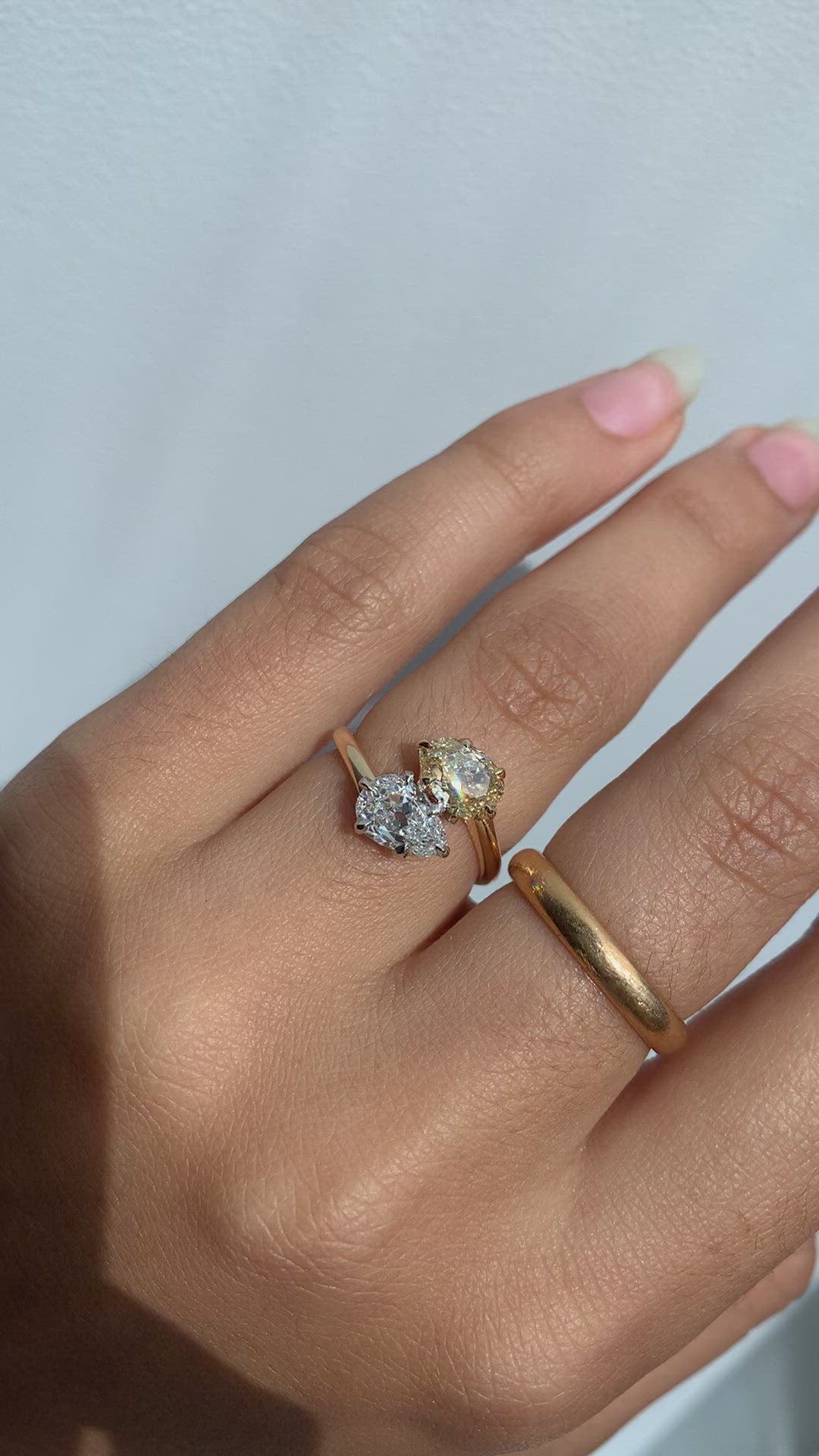  videos and images of vintage -Pear cut diamond 