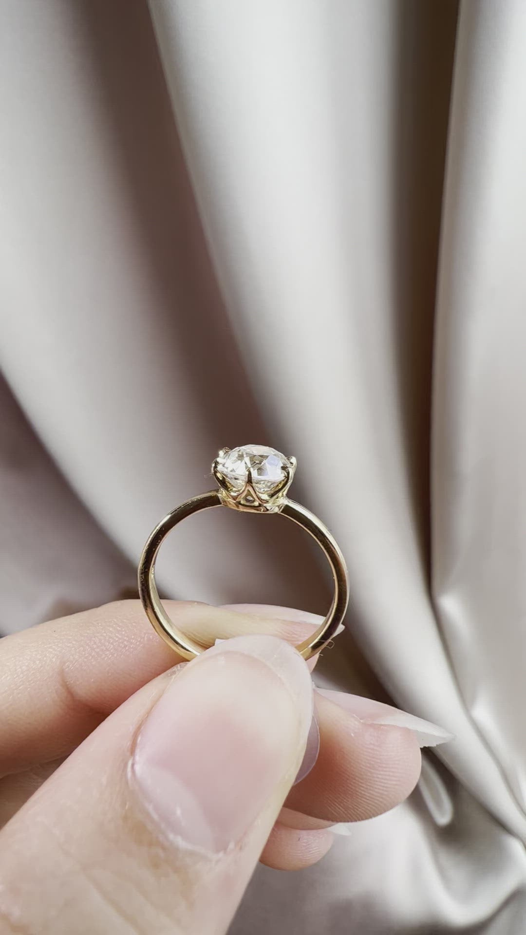 Old Mine cut diamond 