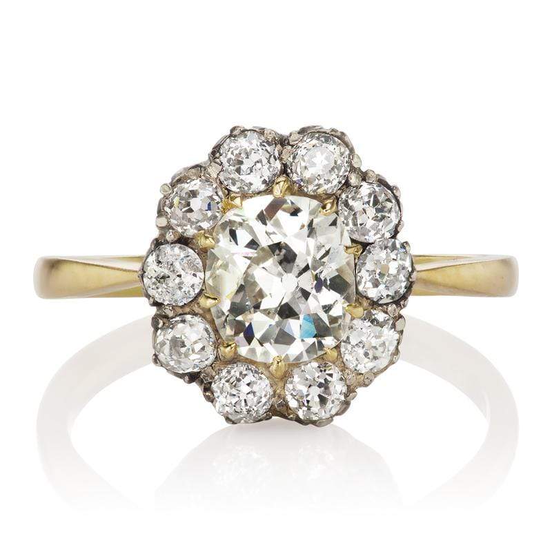 1.00ct old mine cut diamond