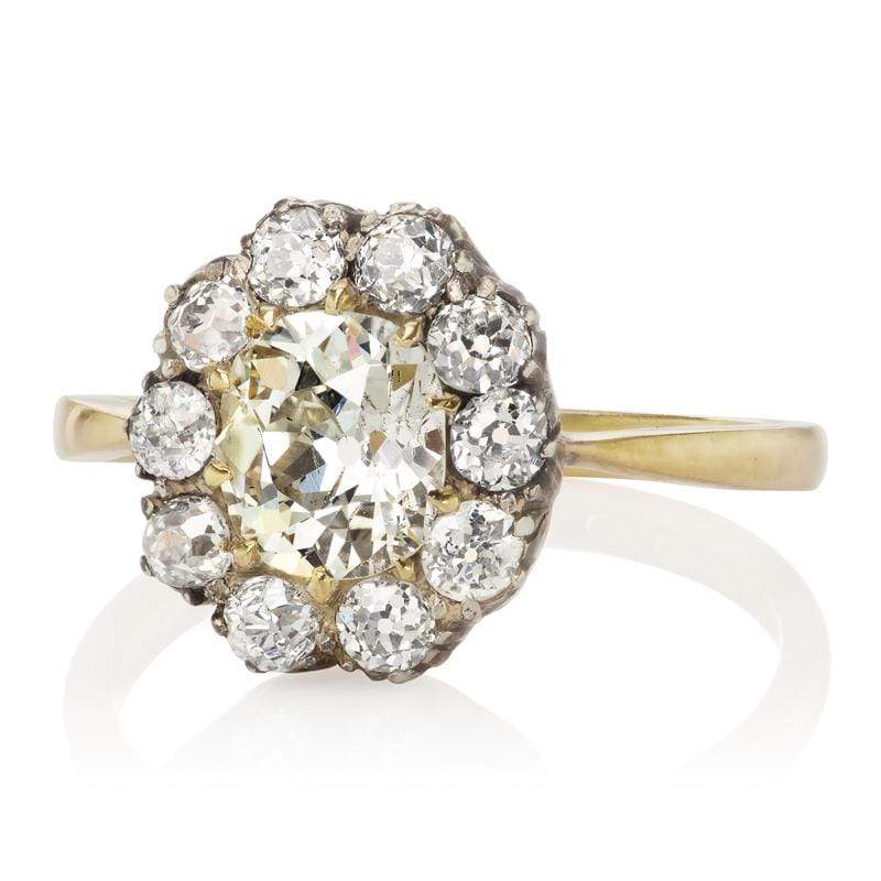 1.00ct old mine cut diamond