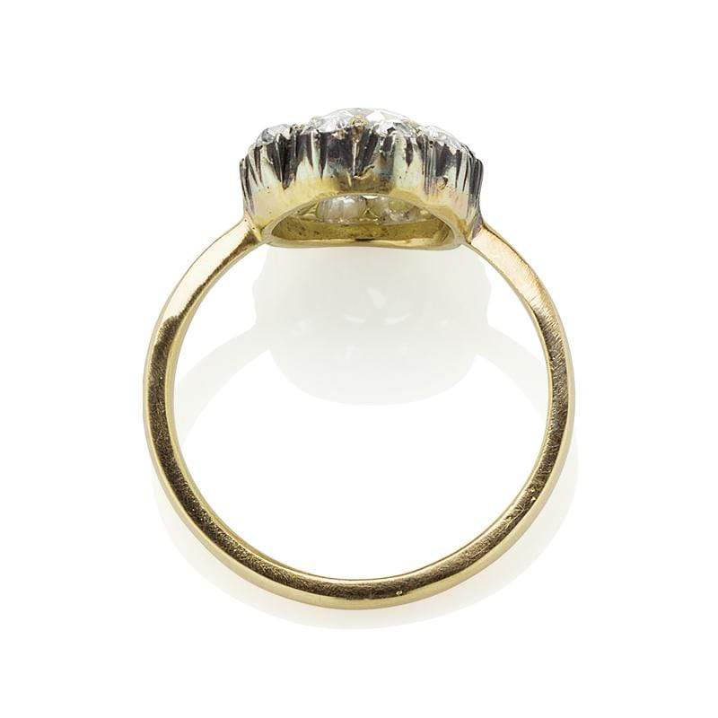 1.00ct old mine cut diamond