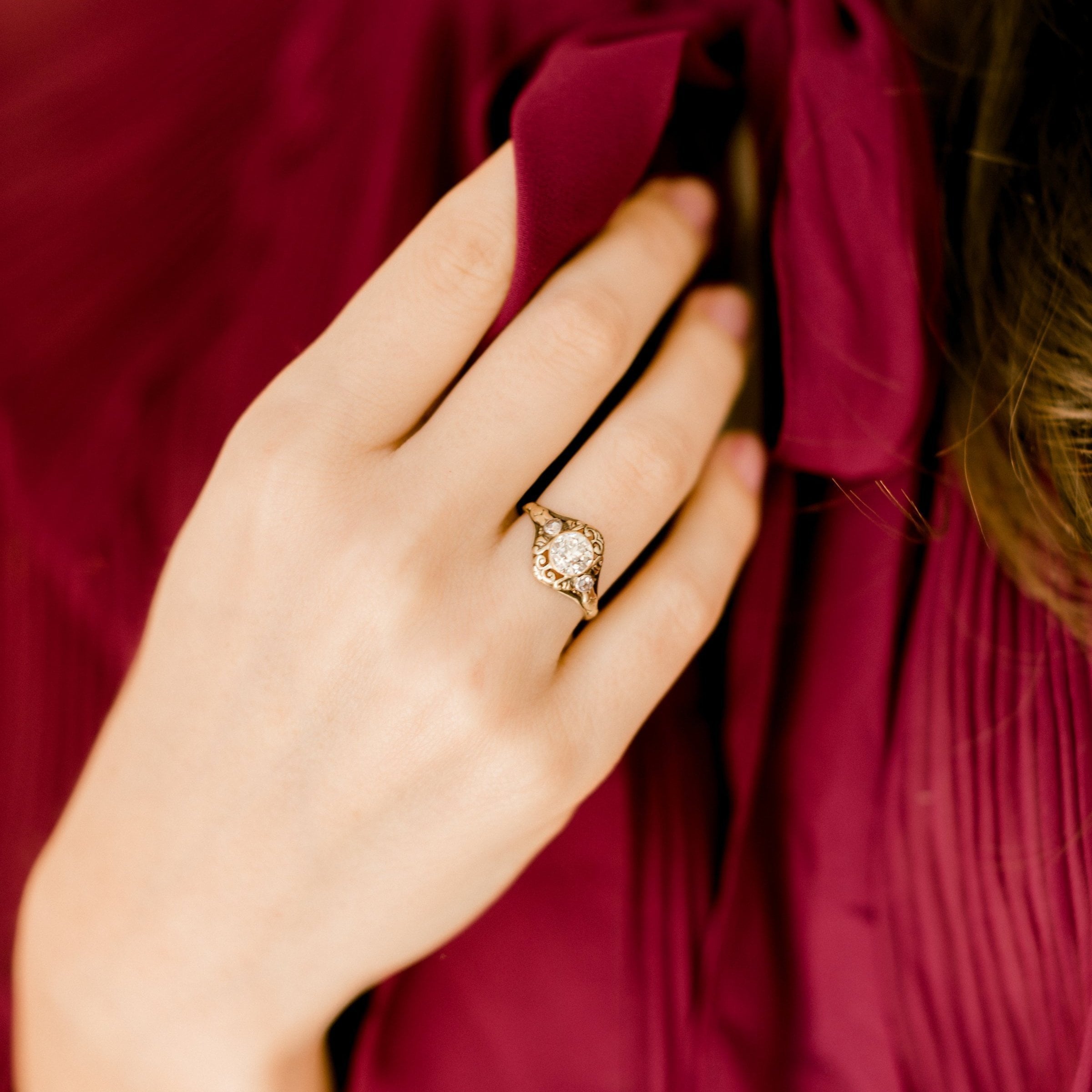 1.01 Carat Old European Cut Diamond