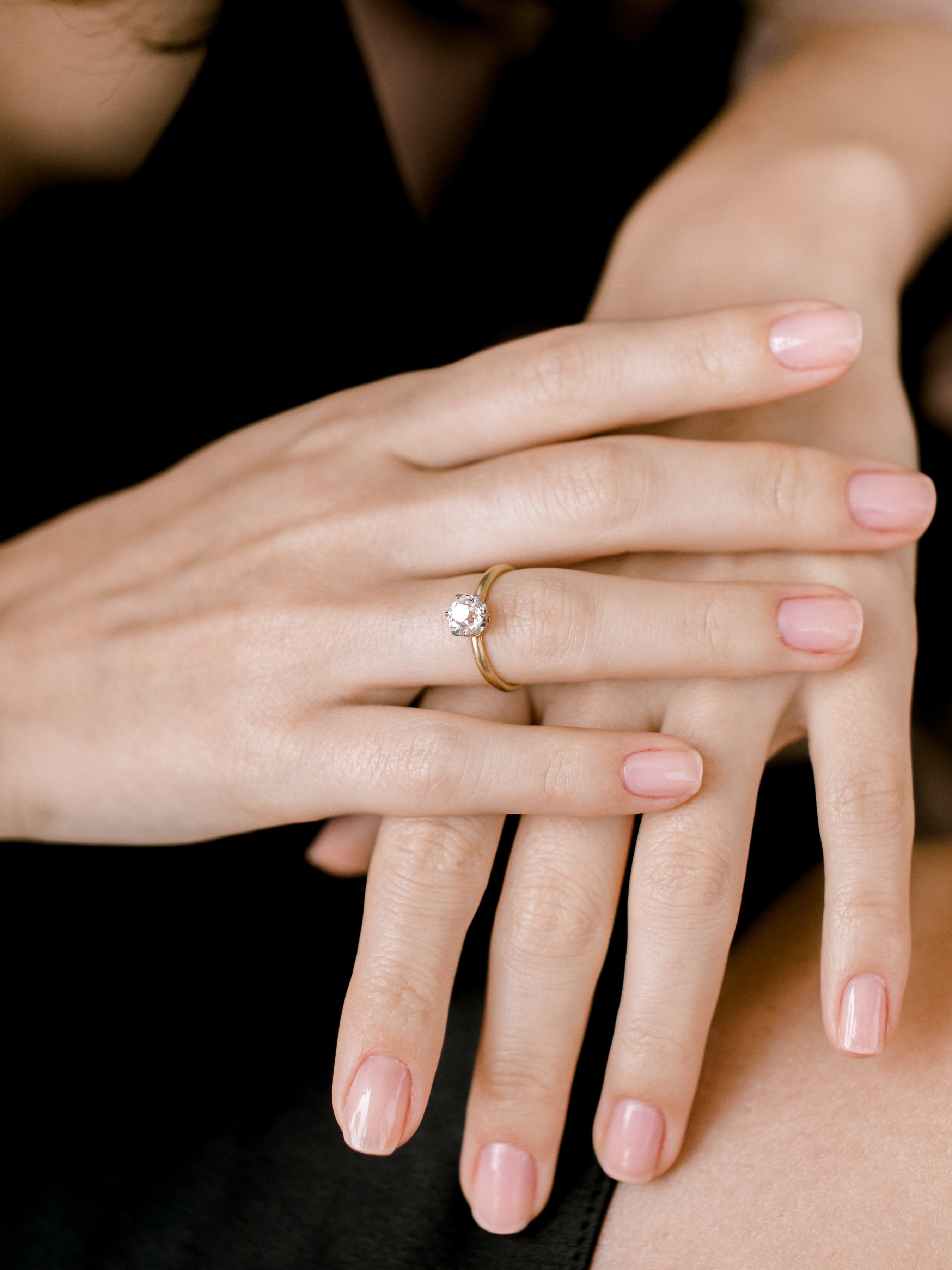 1.01ct old European cut diamond