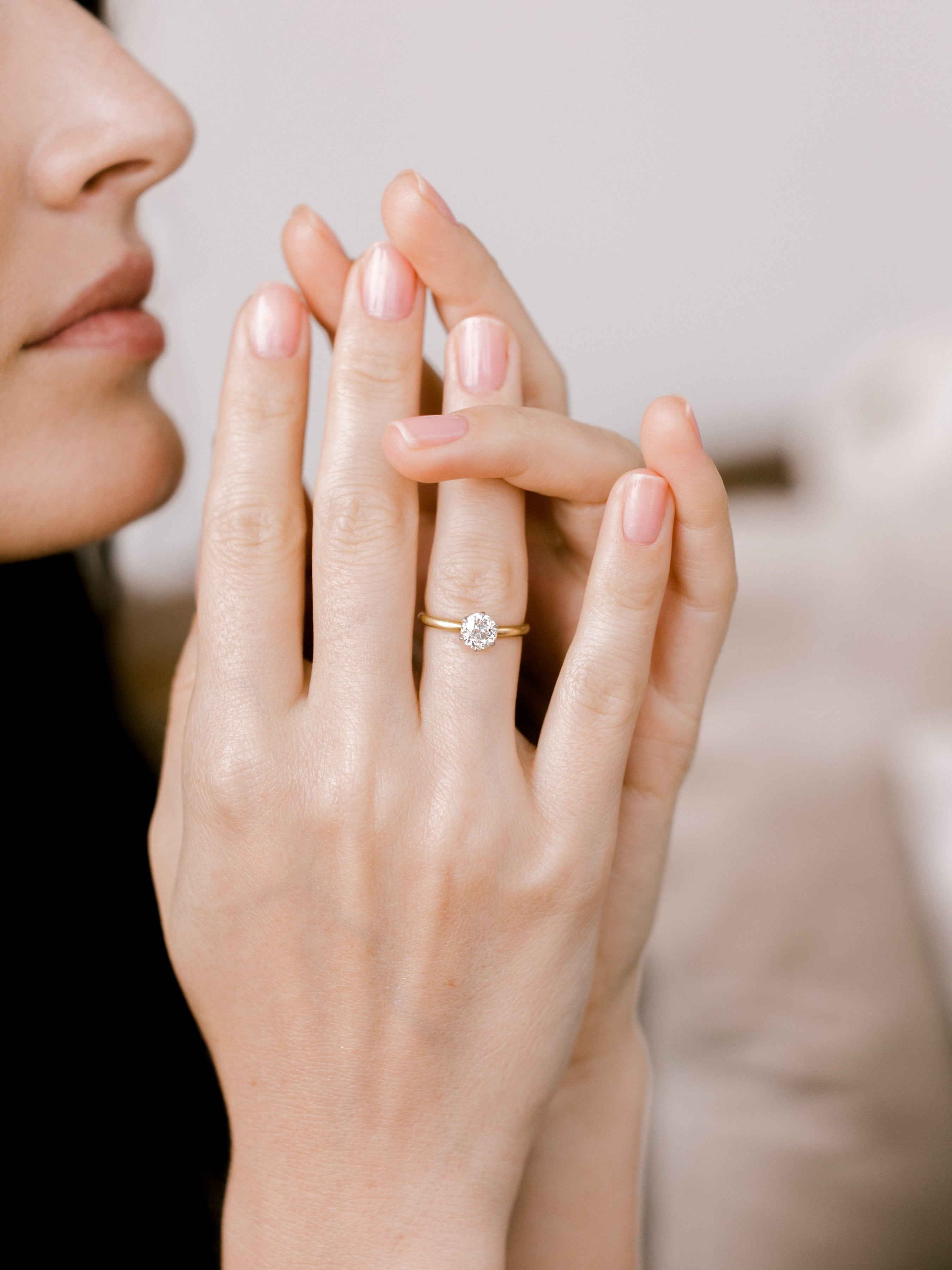 1.01ct old European cut diamond