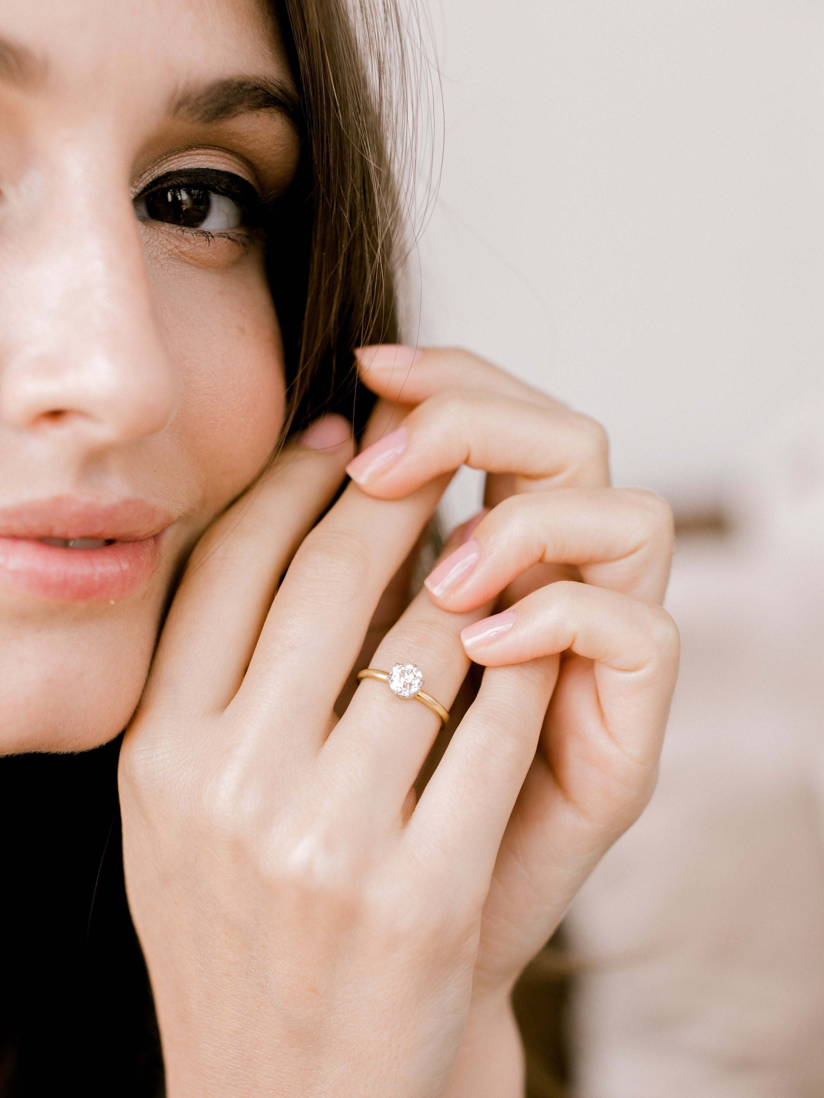 1.01ct old European cut diamond