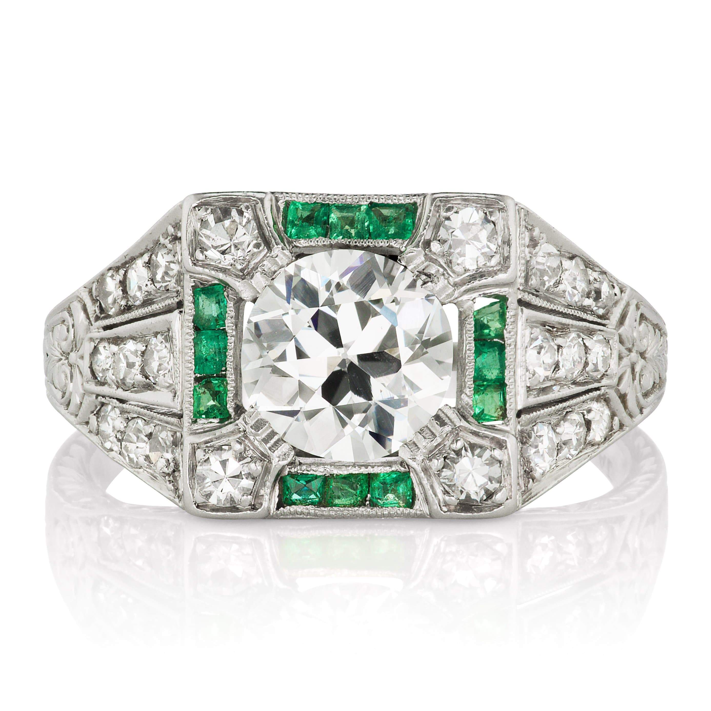 1.01ct old European cut diamond