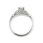 1.02ct Emerald cut diamond Ring