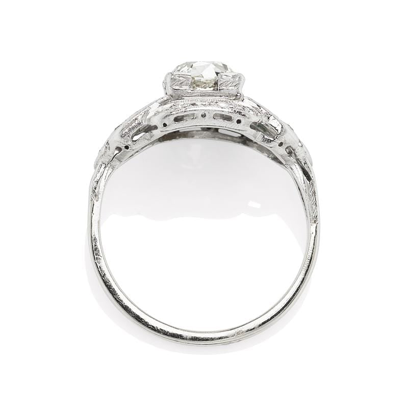 1.02ct old European cut diamond Ring