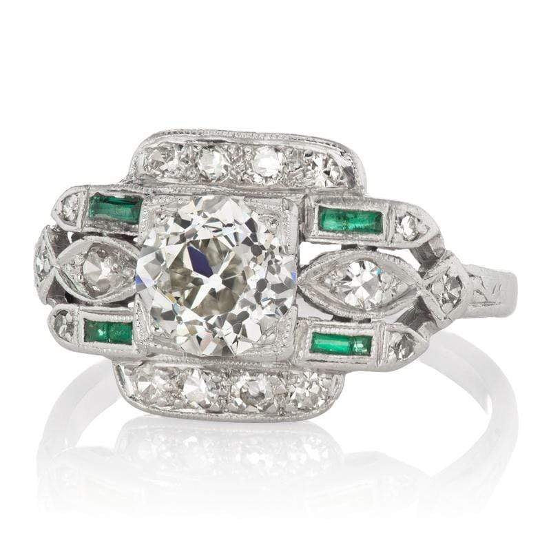 1.02ct old European cut diamond Ring