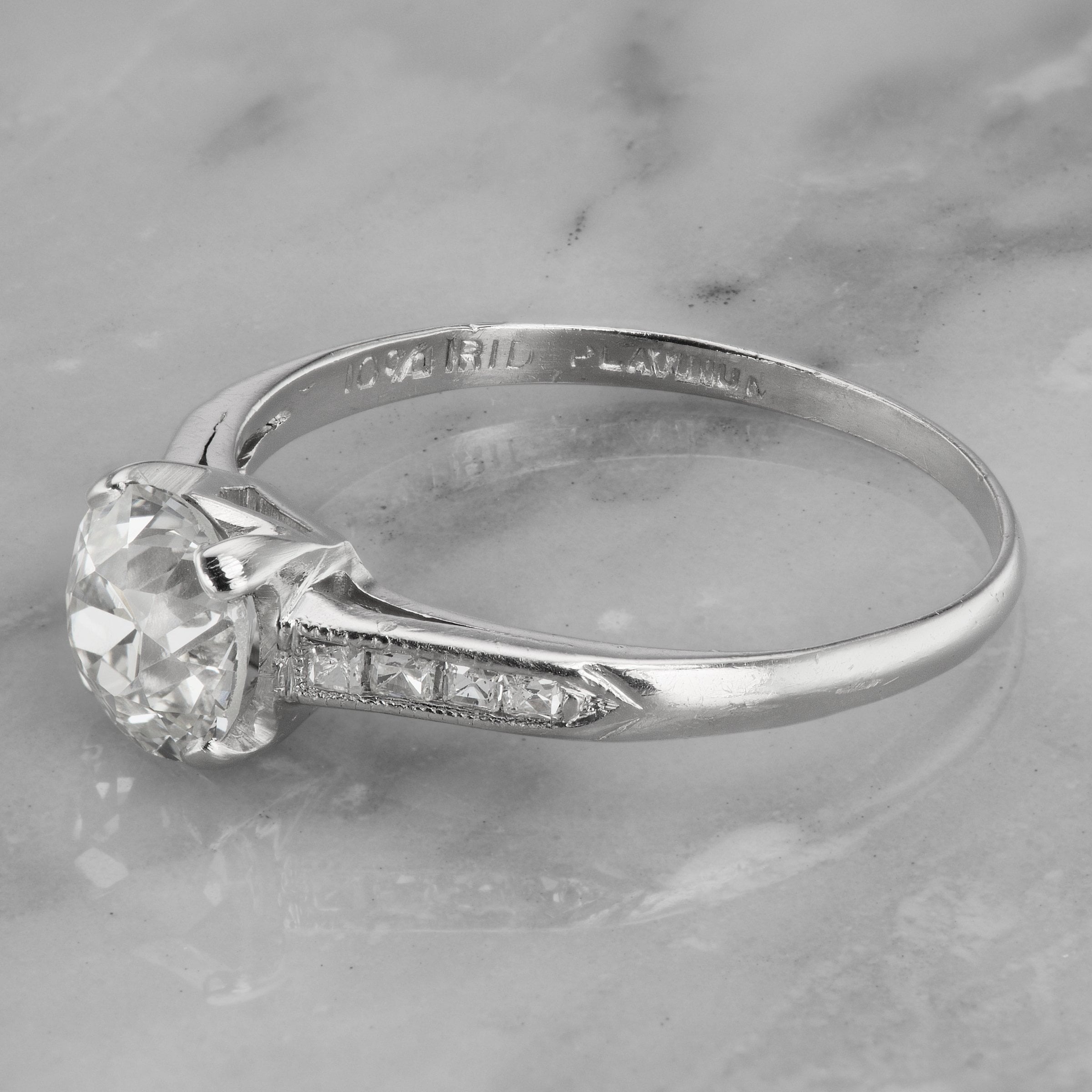 1.04ct old European cut diamond