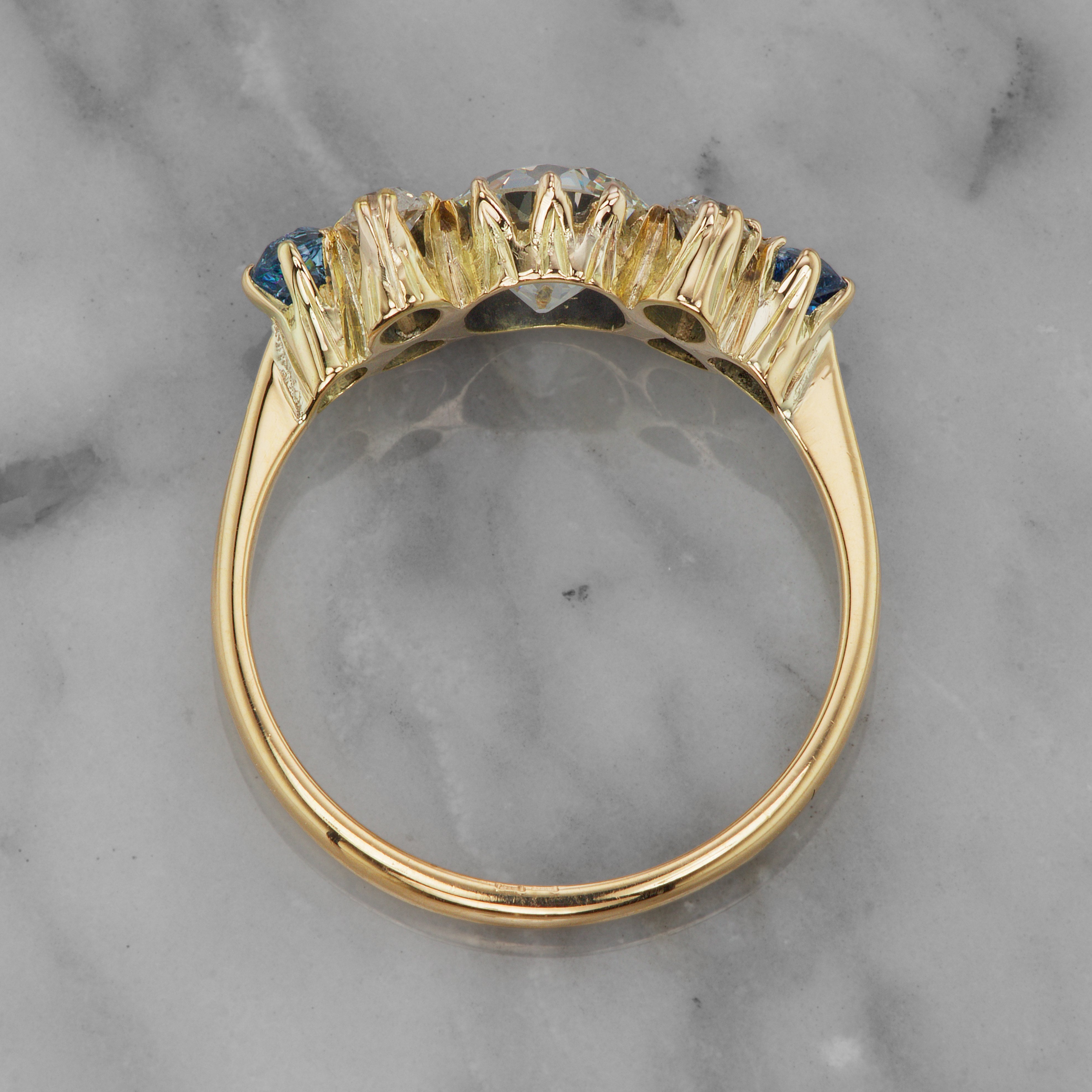 1.05ct old European cut diamond