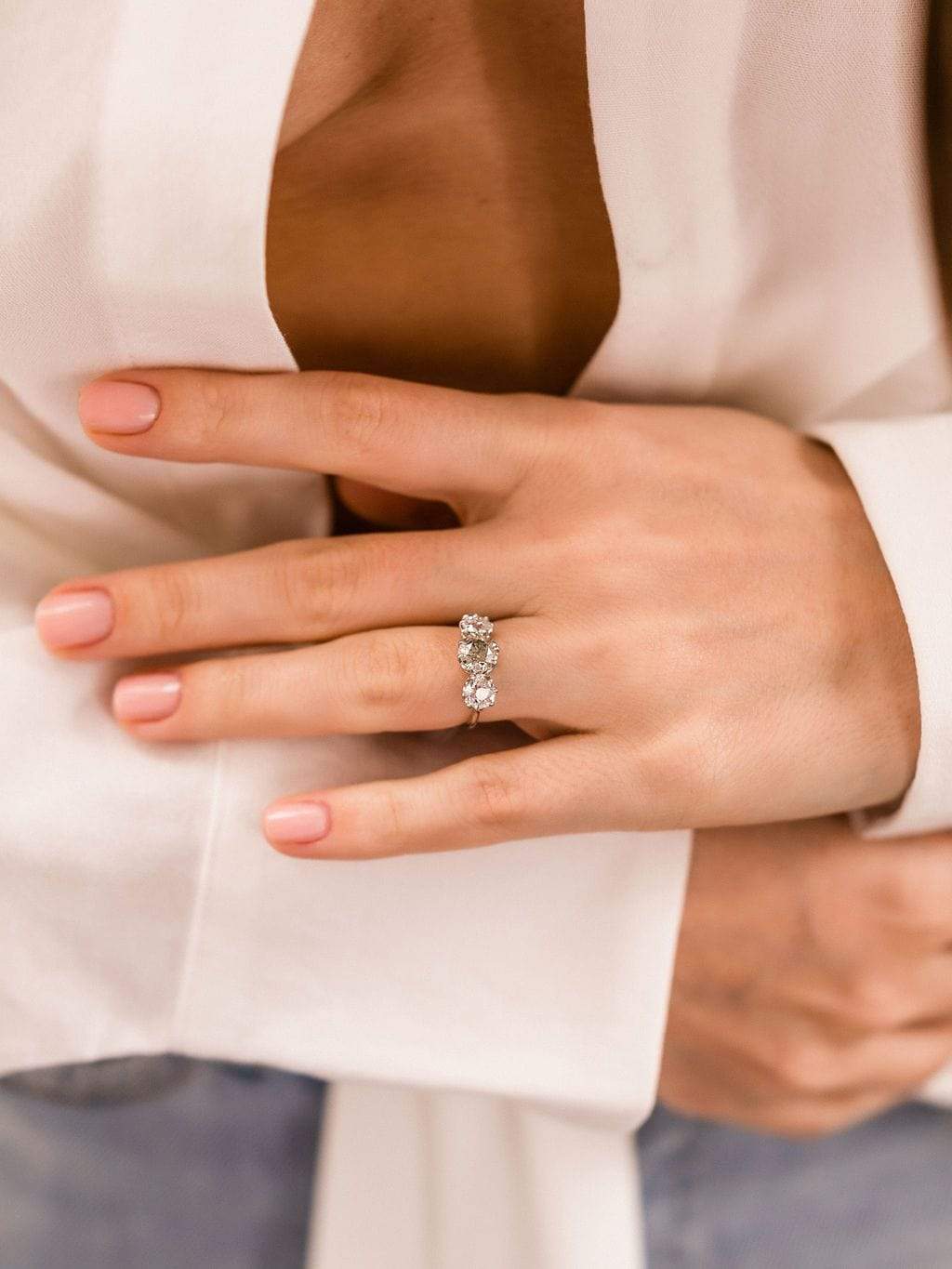 1.06ct old European cut diamond