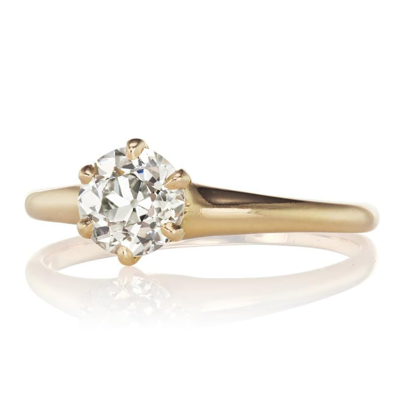 1.06ct old European cut diamond diamond engagement ring