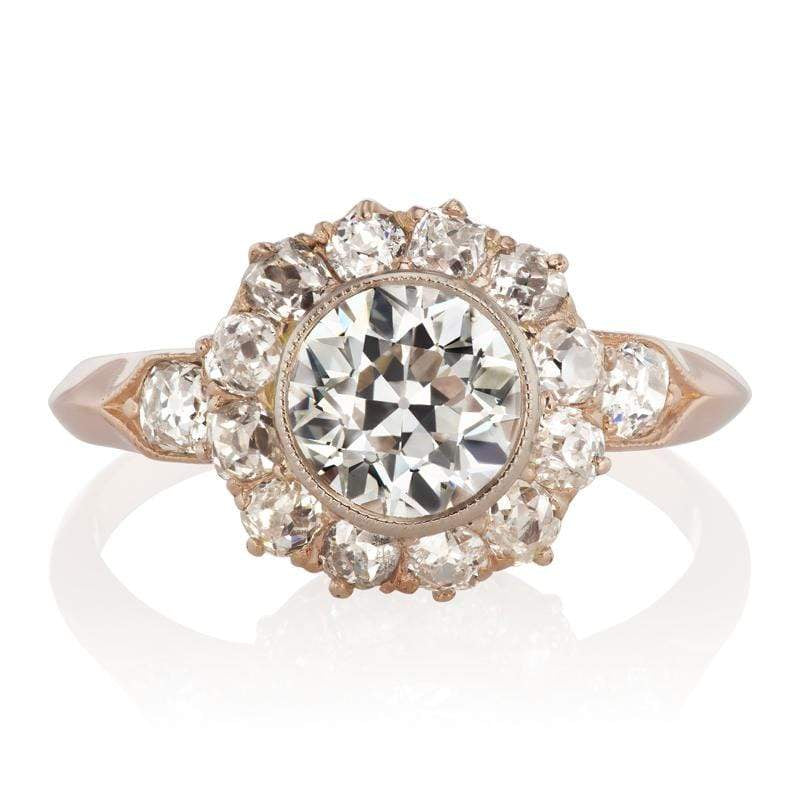 1.07ct old European cut Ring